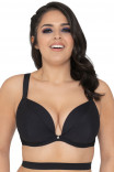 Черный бюстгальтер-трансформер под глубокое декольте от Curvy Kate