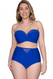 Высокие ретро-плавки цвета синий электрик CS001505 от Curvy Kate