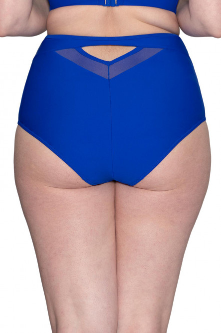 Высокие ретро-плавки цвета синий электрик CS001505 от Curvy Kate