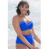 Купить купальный топ-бандо ярко-синего цвета CS001307 Sheer Class от Curvy Kate