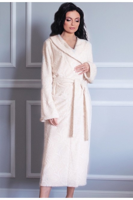 Очаровательный махровый халатик в розах 1538 от Shato