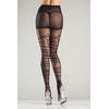 Прозрачные колготки с рисунком Be Wicked