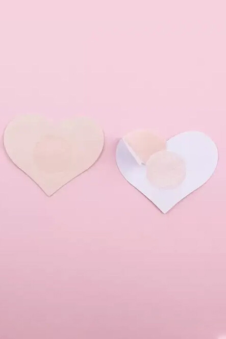 Пестисы NaDDin size Бежевые Сердечки