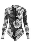 Розумний суцільний купальник Pitaya Philadephia SPF-35 Night Flower