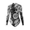 Розумний суцільний купальник Pitaya Philadephia SPF-35 Night Flower