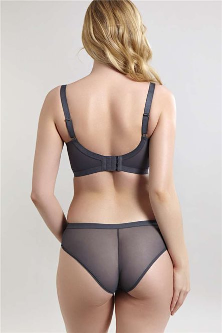 Трусики бразильянки в сером цвете Spenser от Panache